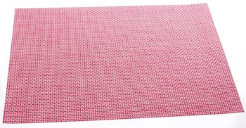 Set de table texaline rectangle 50 x 35,5 cm Rose