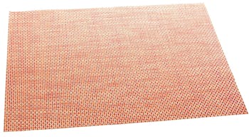 Set de table texaline rectangle 50 x 35,5 cm Orange