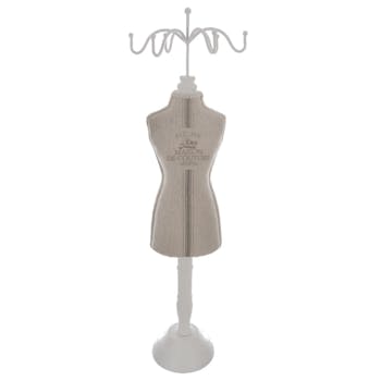 Mannequin Porte Bijou "Atelier Maison de Couture" 14x14x50cm