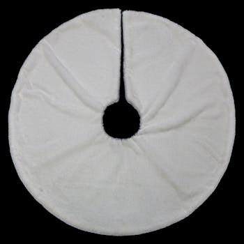 Tapis de sapin blanc D90cm