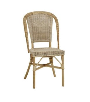 Lot de 2 Chaises rotin naturel Albertine KOK