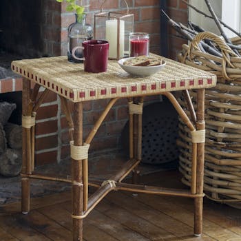 Table basse rotin tressé ref. 30020926