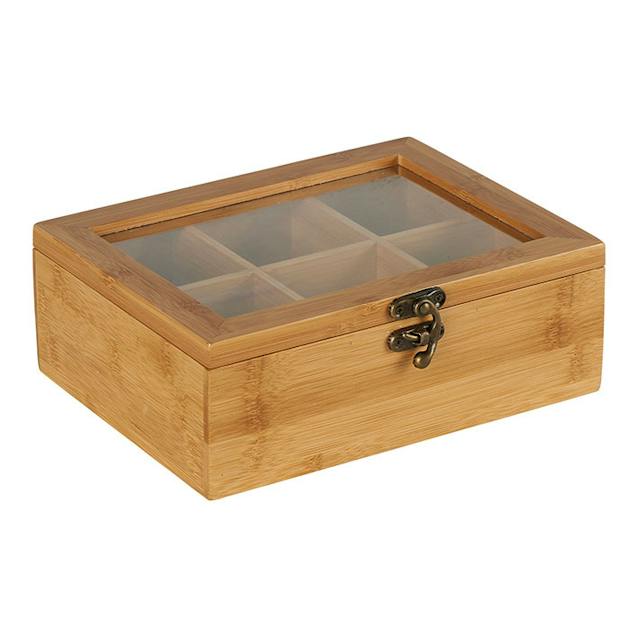 Boîte à thé en bambou 6 compartiments | | Magasin en ligne pour vos achats à bas prix Boîte à thé en bambou 6 compartiments | | Magasin en ligne pour vos achats à bas prix