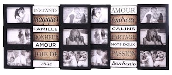 Pêle-Mêle 6 photos avec messages 37x50 cm