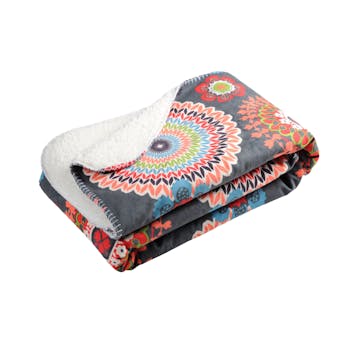 Plaid caramba gris color 130x150cm