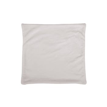 Housse de coussin couleur lin touché doux 40x40cm DOUDOU