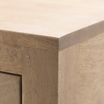 Echantillon Bois finition NATUREL Vernis Satiné Mat