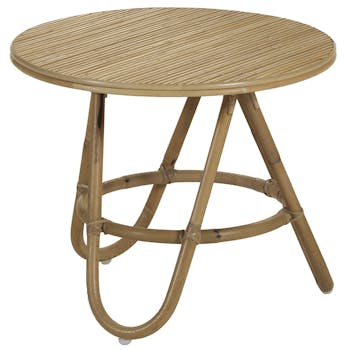 Table basse rotin PM DIABOLO KOK