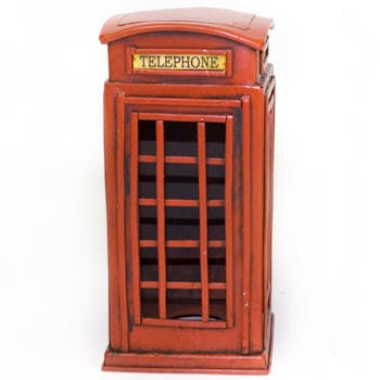 Tirelire cabine téléphonique anglaise 20 cm