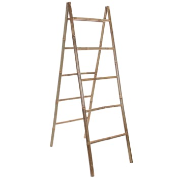 Echelle de décoration en bambou