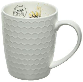 Mug en porcelaine motif abeille