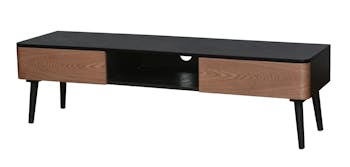 Meuble tv vintage bicolore LIEGE