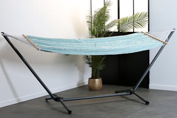 Hamac bleu turquoise 200cm