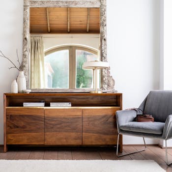 Grand buffet bois de manguier FENI