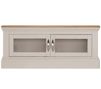 Meuble TV chêne et pin PORTLAND