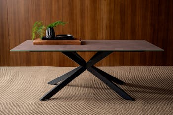 Table basse en verre gris clair OTTAWA