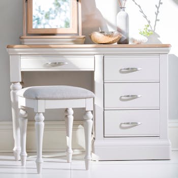 Petit bureau chêne et pin PORTLAND