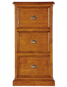 Caisson de bureau en bois recyclé 3 tiroirs OXFORD