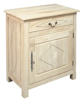 Confiturier ancien bois hévéa massif TRADITION