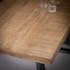 Table bar bois de manguier acier 135 cm LUCKNOW