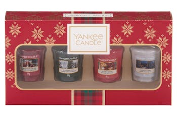 Coffret cadeau de 4 votives de Noël YANKEE CANDLE