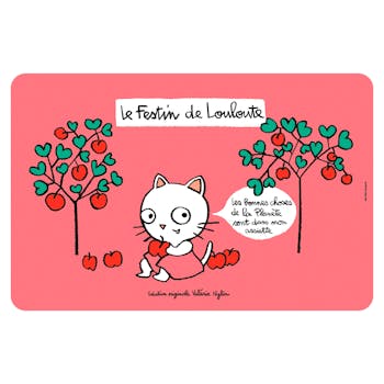 Set de table Louloute écolo DLP