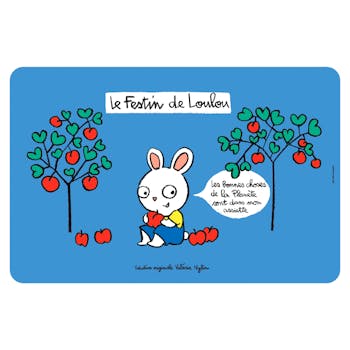 Set de table Loulou écolo DLP