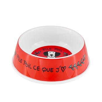 Gamelle pour Chien PM Pile poil DLP