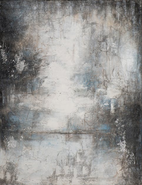 Tableau abstrait noir blanc et bleu ref 202956 Tableaux Tableau abstrait noir blanc et bleu ref 202956 Tableaux
