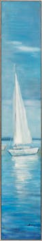 Tableau voilier en mer vertical version 1