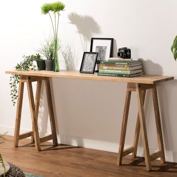 Console entrée sur tréteaux MAURAI