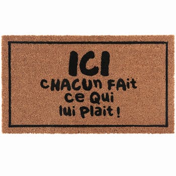 Paillasson COCO/PVC Ici DLP