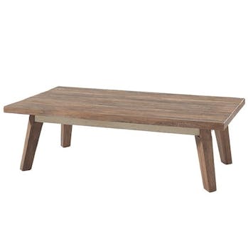 Table basse bois de bateau recyclé SUMATRA