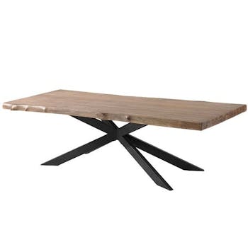 Table à manger rectangulaire bois de teck 240 cm TIMOR