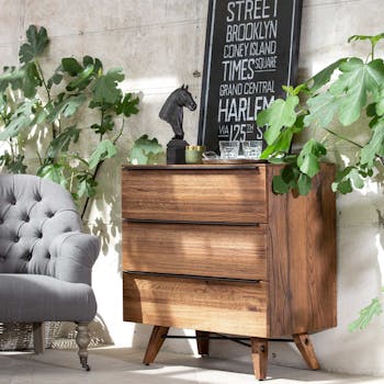 Commode moderne en chêne MILAN