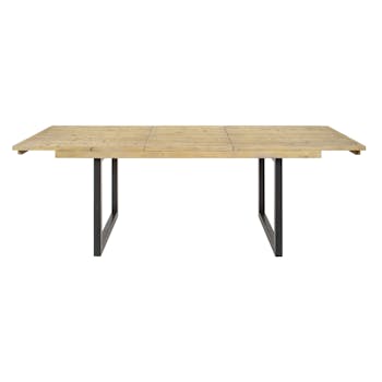 Table de salle à manger extensible en bois recyclé 180-240 cm AUCKLAND