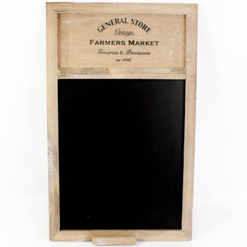 Tableau mémo "general store" 50 cm