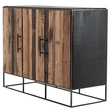 Buffet industriel vintage 3 portes CALGARY