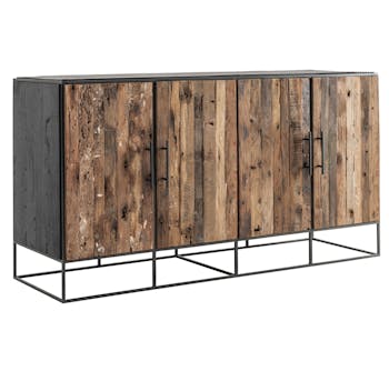 Buffet industriel vintage 4 portes CALGARY