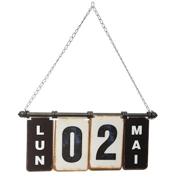 Calendrier perpétuel à suspendre