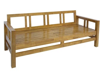 Canapé Hévéa 200x80x80cm TESSA