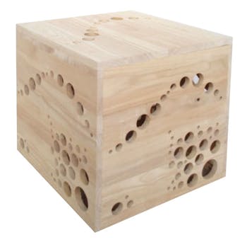 Pouf BULLES hévéa 44cm