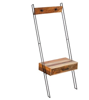 Vestiaire entrée bois recyclé SAMPAN