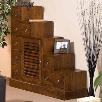 Meuble escalier double face 105x37x102cm LOLA