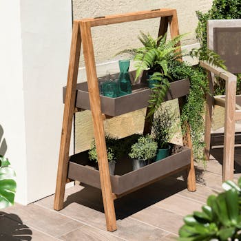 Etagère à plantes effet béton PM SUMMER