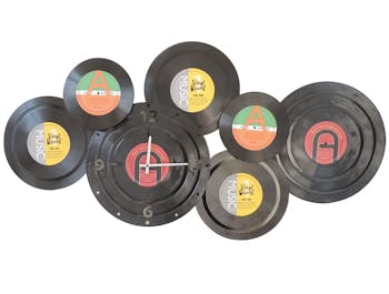 Horloge murale décorative vinyles