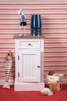 Confiturier blanc en bois ETRETAT