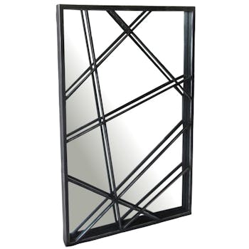 Miroir décoratif lignes abstraites