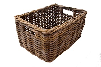 Panier en rotin gris (lot de 4) ROYAN