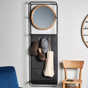 Petit meuble d'entrée industriel GAND